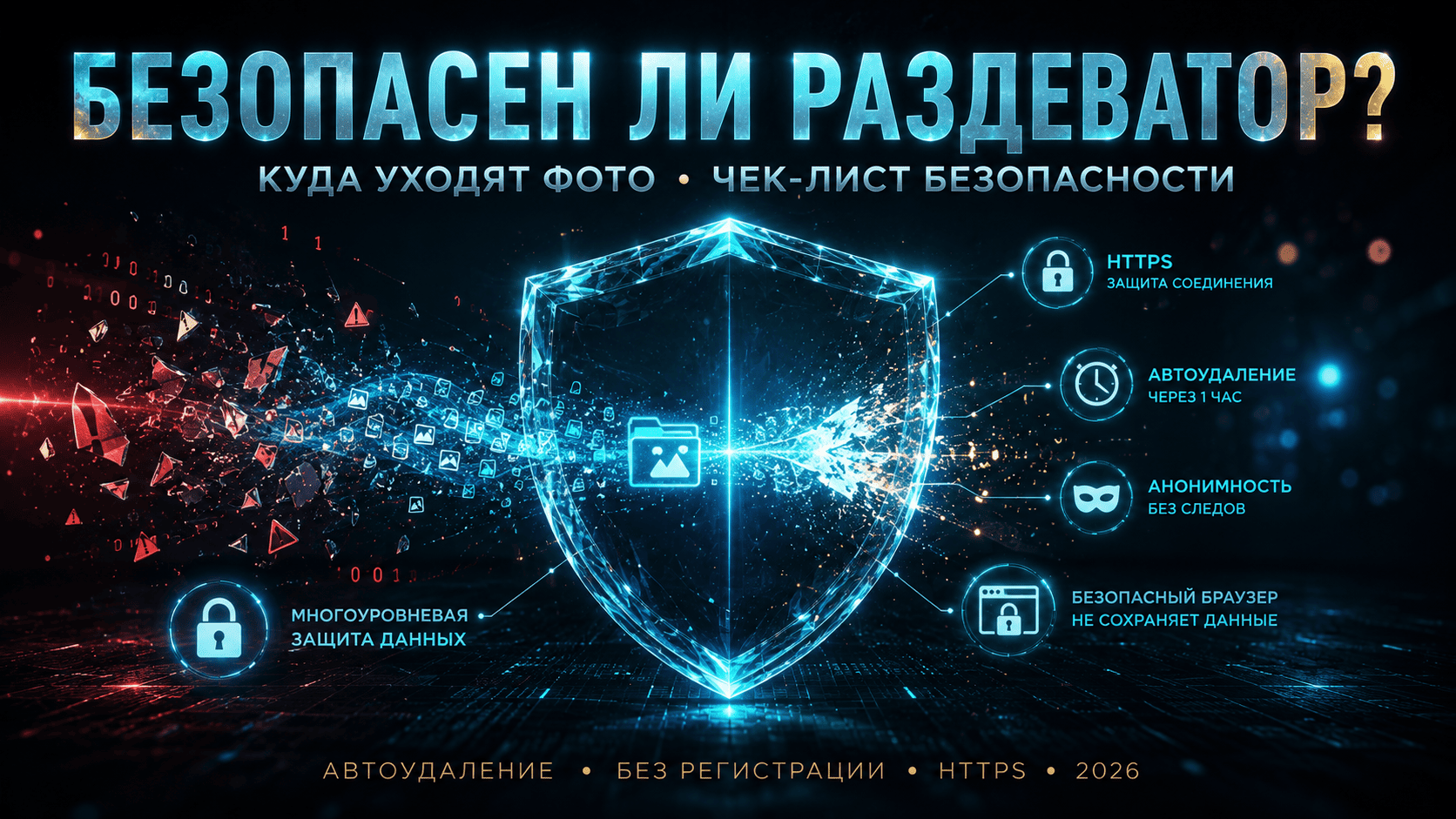 Раздеватор — безопасно ли это? Всё о конфиденциальности и защите данных